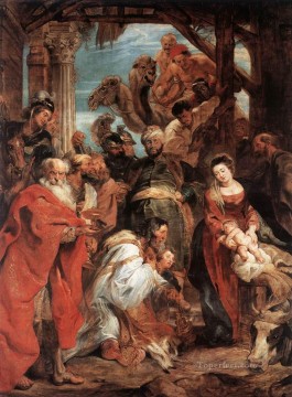  Paul Oil Painting - The Adoration of the Magi Baroque Peter Paul Rubens